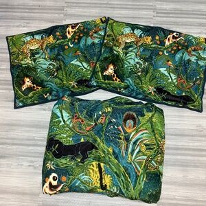 Opalhouse for Target Velvet Jugle-Print Queen-sized comforter set